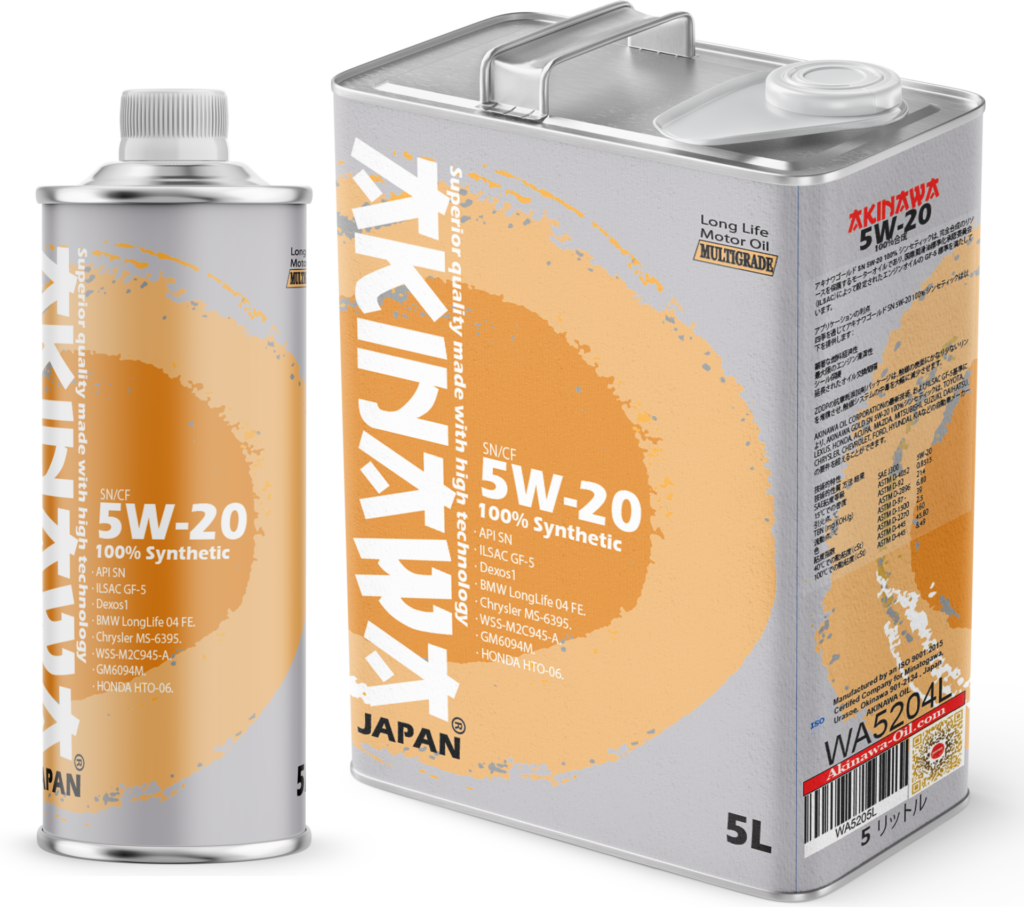 5W-20 100% Synthetic