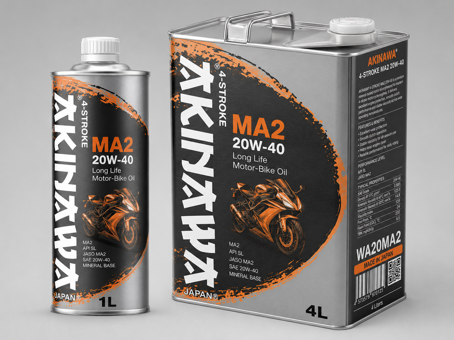 AKINAWA 4-STROKE MA2 20W-40