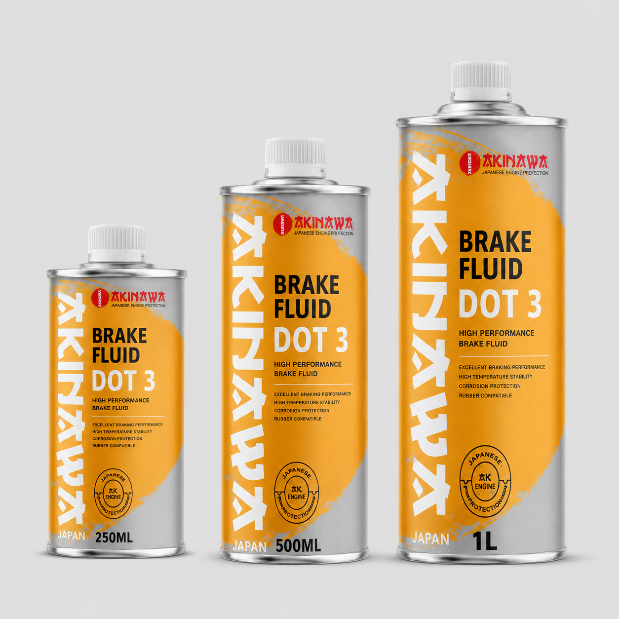 AKINAWA BRAKE FLUID DOT 3