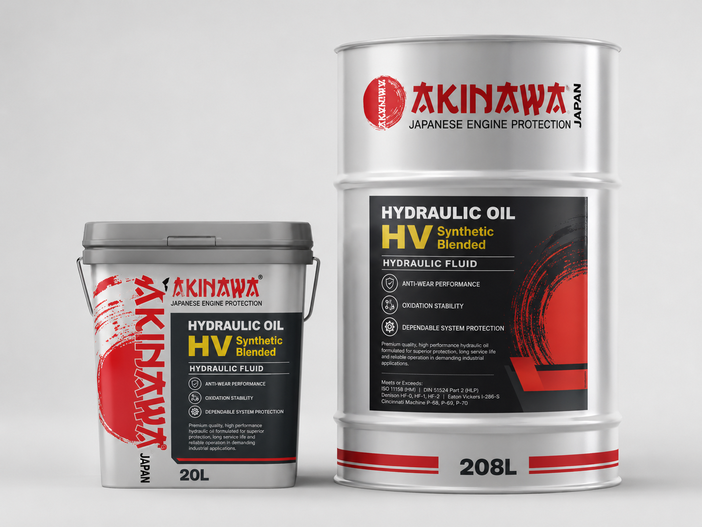 AKINAWA HYDRAULIC OIL HV Synthetic Blended