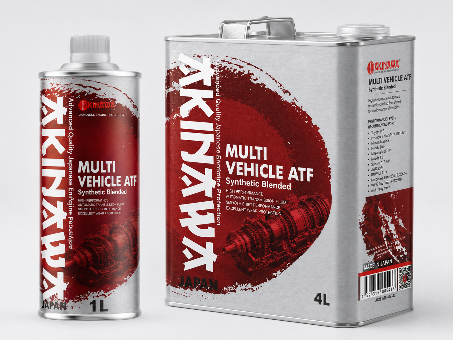 AKINAWA MULTI VEHICLE ATF Synthetic Blended