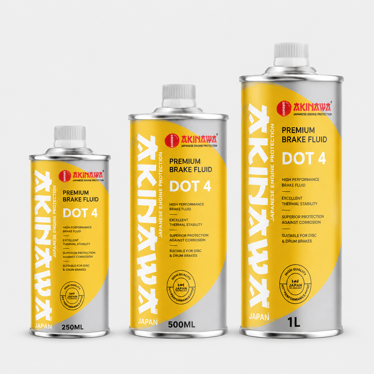 AKINAWA PREMIUM BRAKE FLUID DOT 4