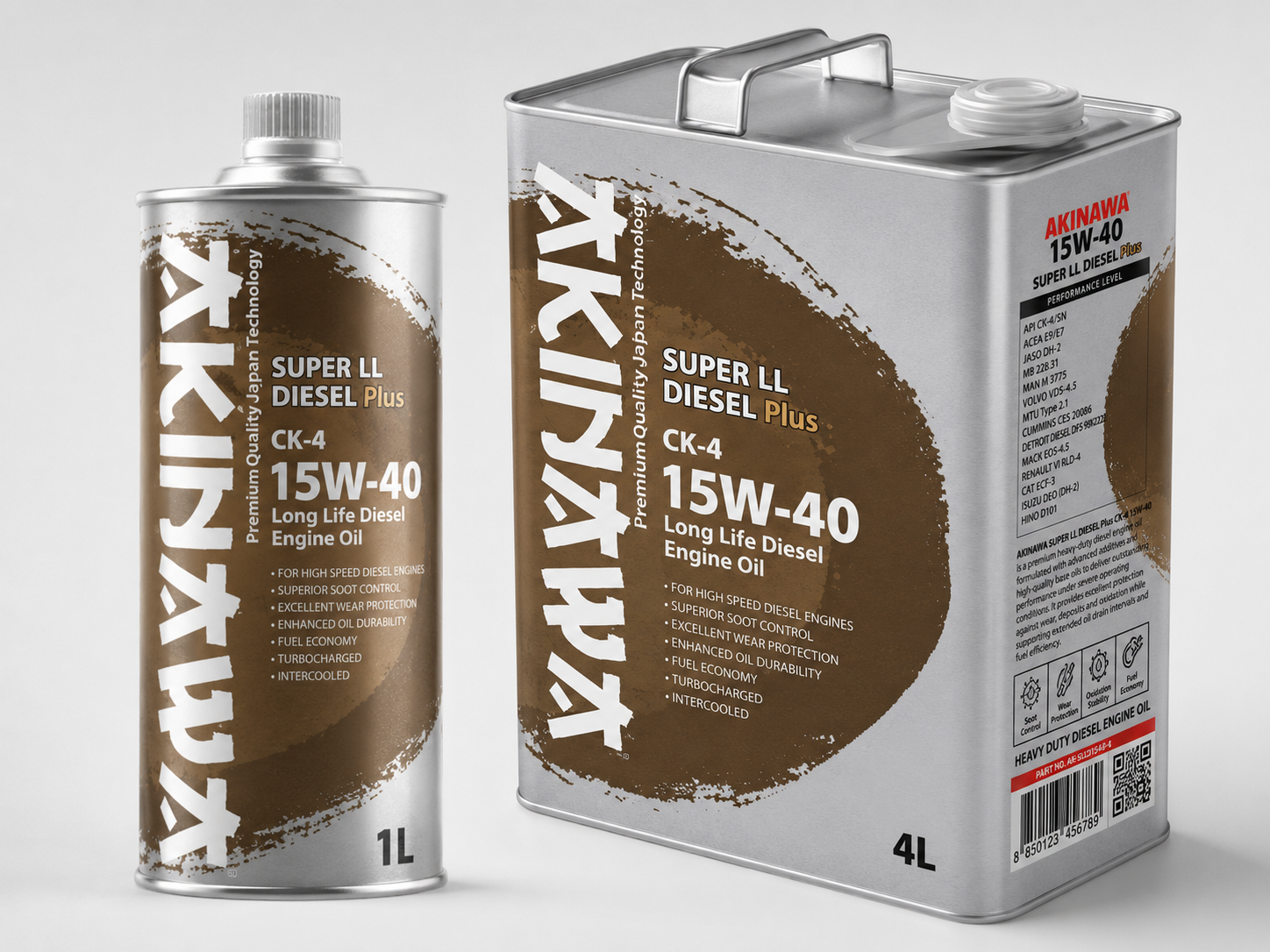 AKINAWA SUPER LL DIESEL Plus CK-4 15W-40