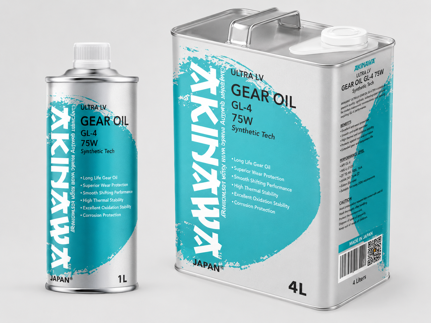 AKINAWA ULTRA LV GEAR OIL GL-4 75W Synthetic Tech