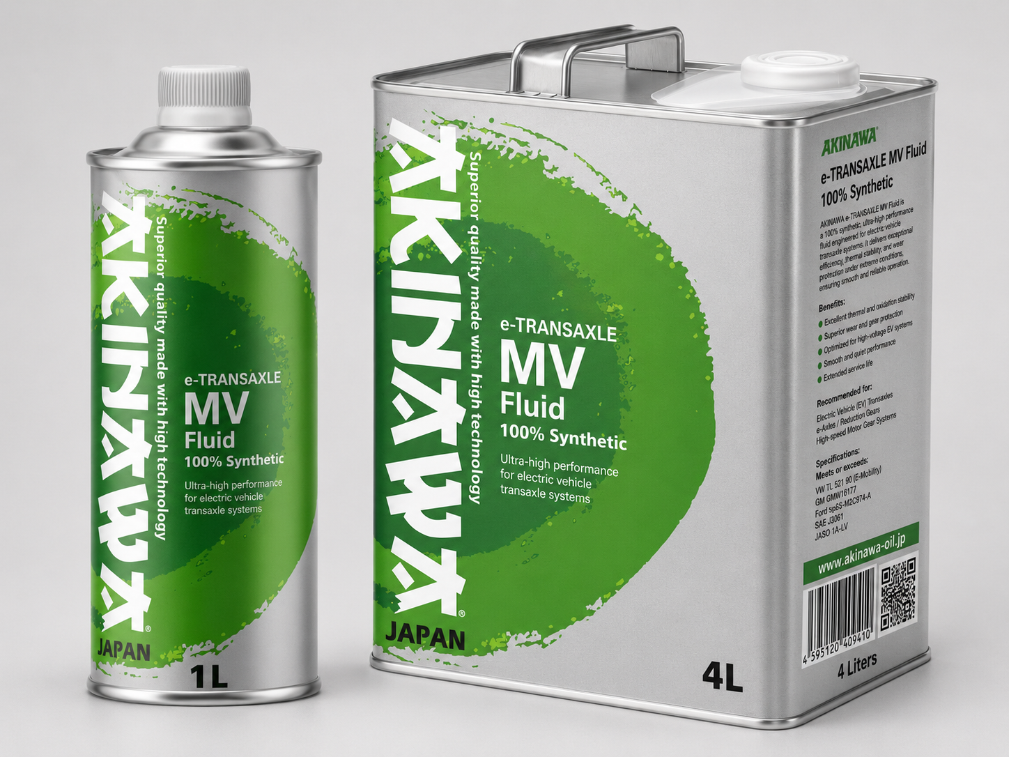 AKINAWA e-TRANSAXLE MV Fluid 100% Synthetic