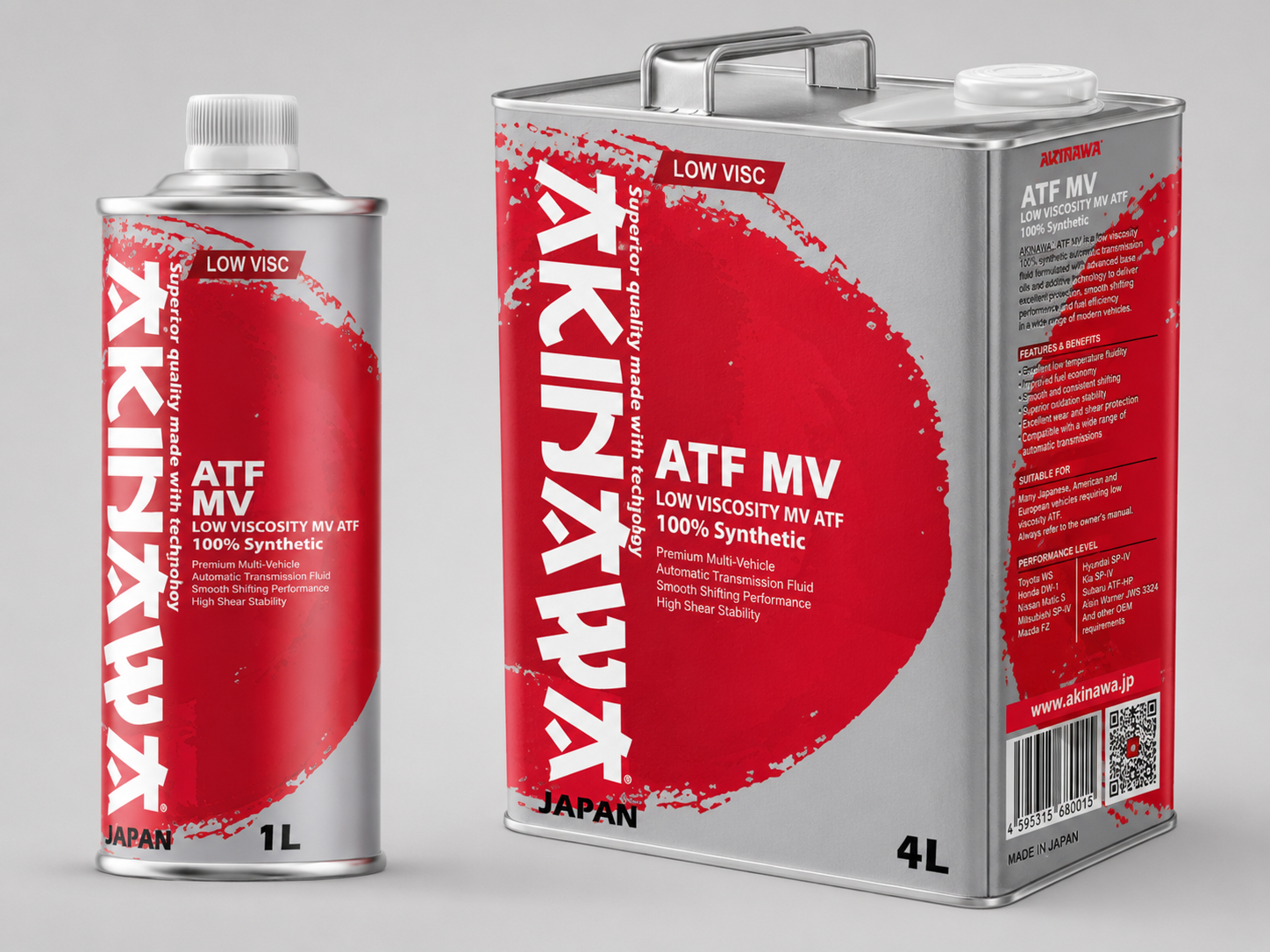 AKINAWA LOW VISCOSITY MV ATF 100% Synthetic